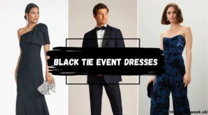 black tie event dresses