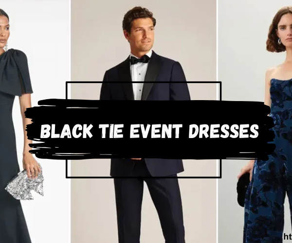 black tie event dresses